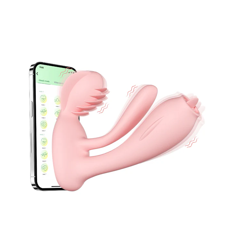 Rabbit Thrusting Vibrator - 3 motorer & appkontroll