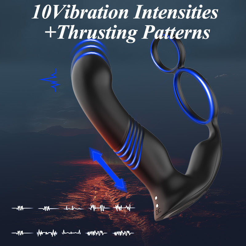 Thrusting Prostatamassager - Knackande & Vibrerande lägen