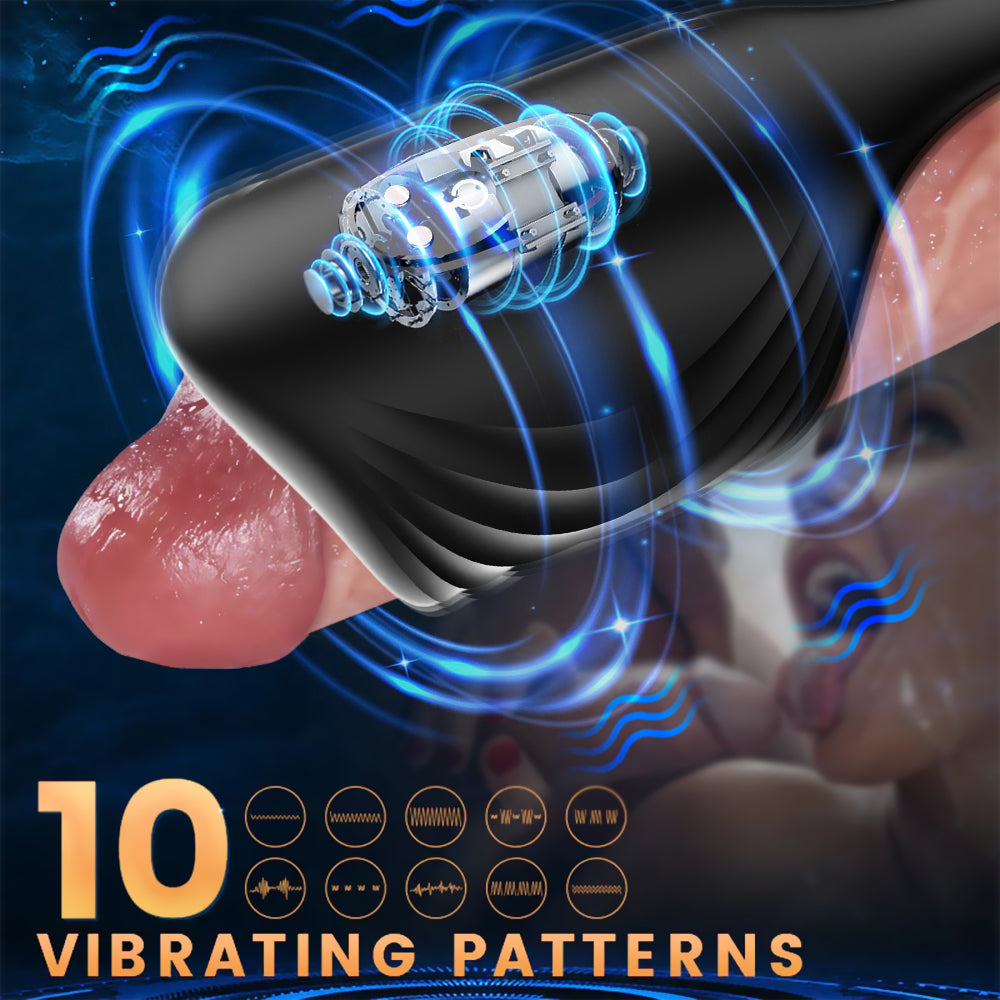 Penis Vibrerande Vibrator - Appstyrd & Penisring