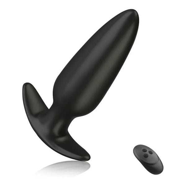 Fjärrstyrd anal- och prostatamassagerare - 10 vibrationslägen