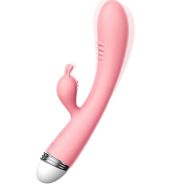 Vattentät kaninvibrator designad för djup G-punktstimulering och intensiva vibrationer