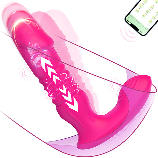 G-punktsdildo vibrator - pulserande och vibrerande