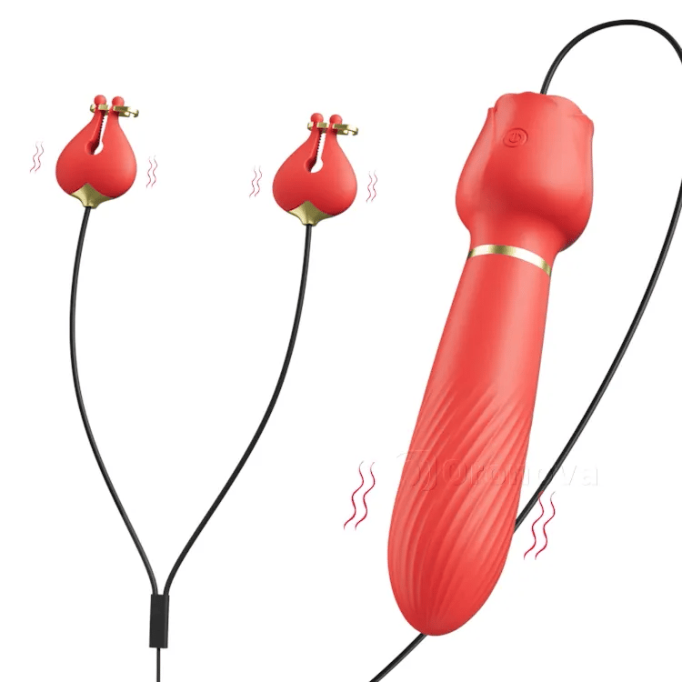 Mini klitoris- och bröstvårtevibrator