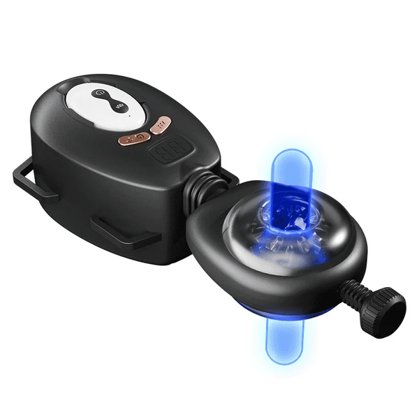 Bärbar masturbator, justerbar tajthet, fjärrkontroll