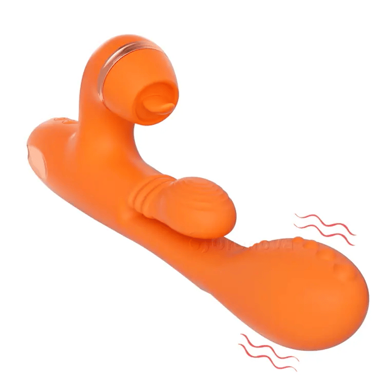 Kraftfull G-punktsvibrator med djup masserande effekt