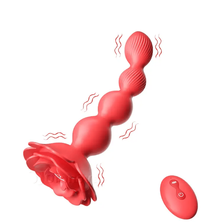 Anal pärla roterande vibrator