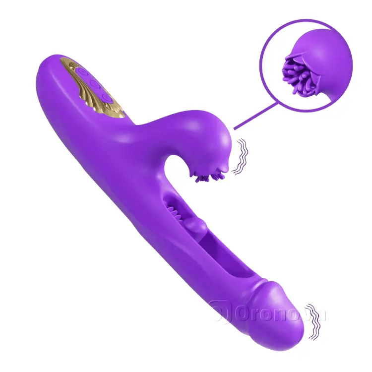 Push-pull vibrator, reta klitoris, trippel stimulans
