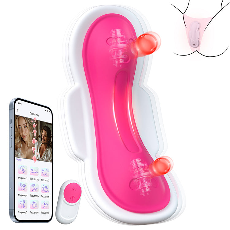 Fjärr- och appstyrd trosvibrator