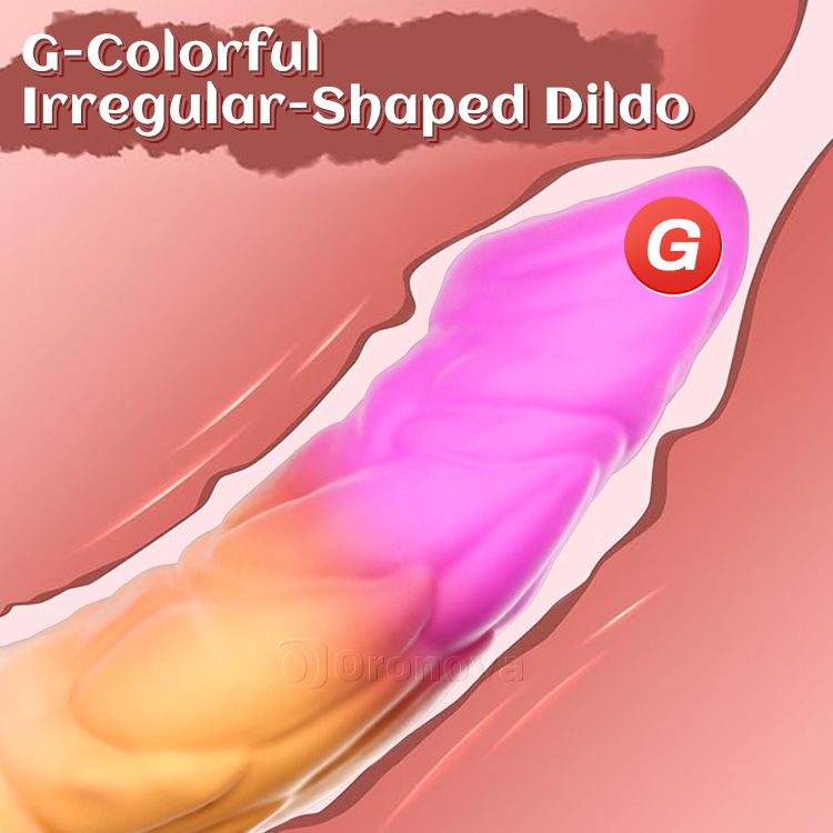 8 Inch 21cm Realistisk silikon-dildo med stark sugkoppbas