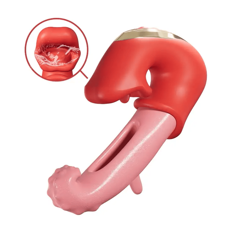 Flapping klitorisvibrator – slickande och retande funktioner, vattentät