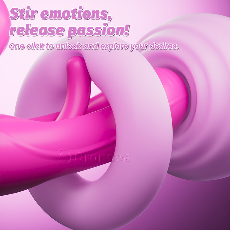 4 Motor Double Ended Strapless Dildo Vibratorer – Upplev den ultimata stimuleringen