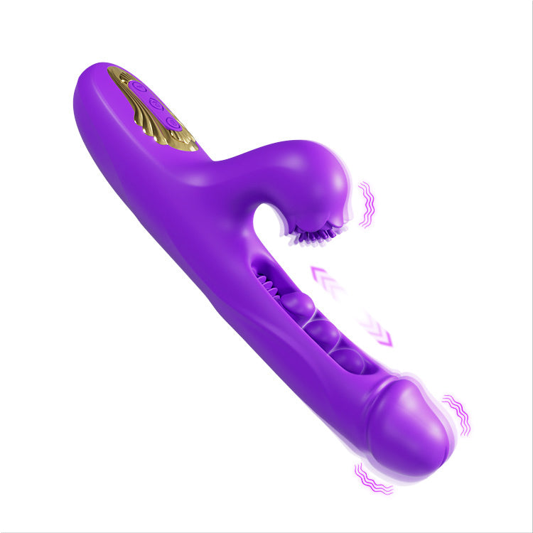 Push-pull vibrator, reta klitoris, trippel stimulans