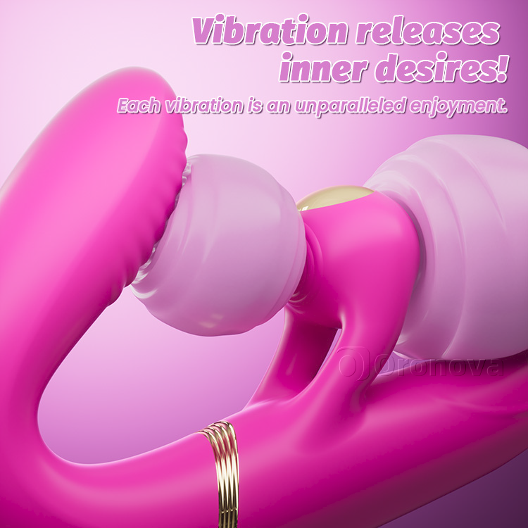 4 Motor Double Ended Strapless Dildo Vibratorer – Upplev den ultimata stimuleringen