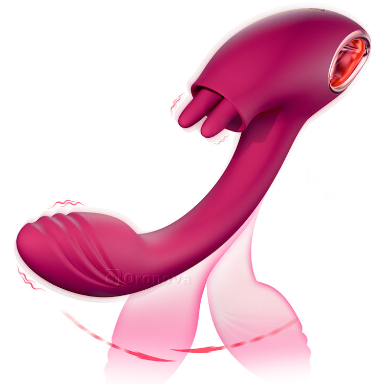 Twin Licking G-punktsvibrator