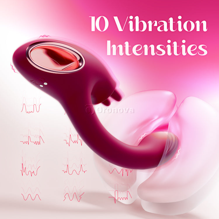 Twin Licking G-punktsvibrator