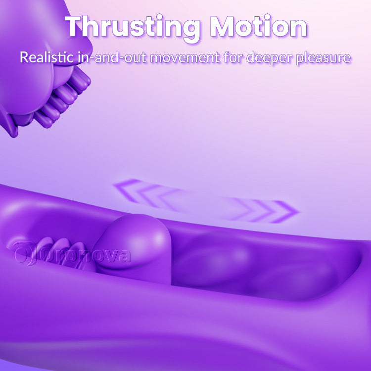 Push-pull vibrator, reta klitoris, trippel stimulans