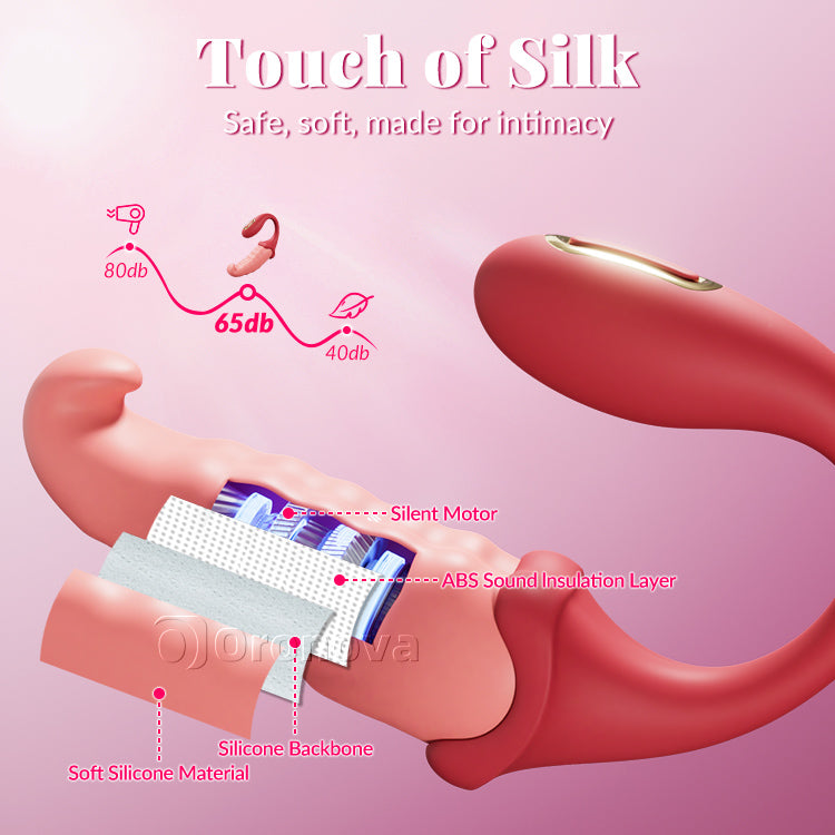 G-Spot Vibrator, pulserande, stimulerar C-punkten, fjärrkontroll