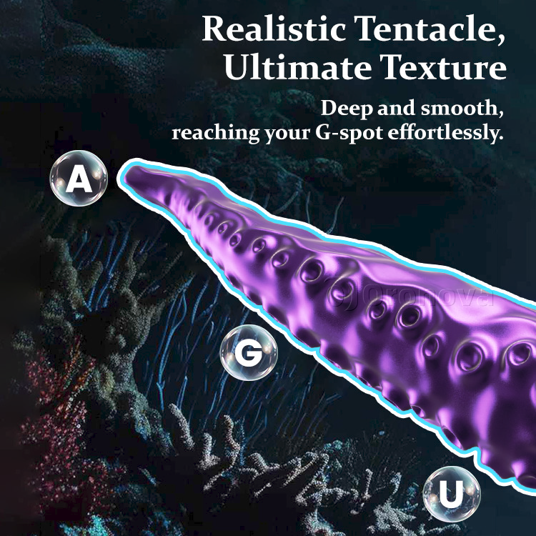 Octopus Tentacle Vibrator – Idealisk för G-punkts- och bröstvårtestimulering