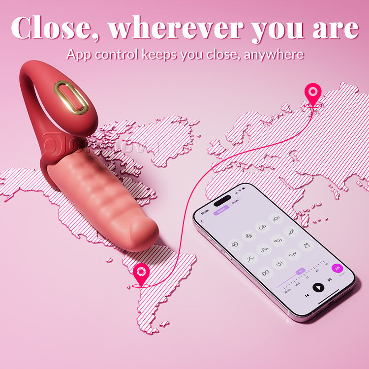 G-Spot Vibrator, pulserande, stimulerar C-punkten, fjärrkontroll