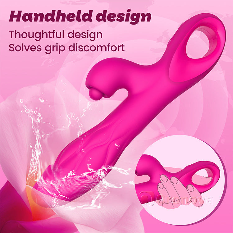 3-i-1 Stötande och Utvidgande Vibrator – G-punkts- och Klitorisstimulans