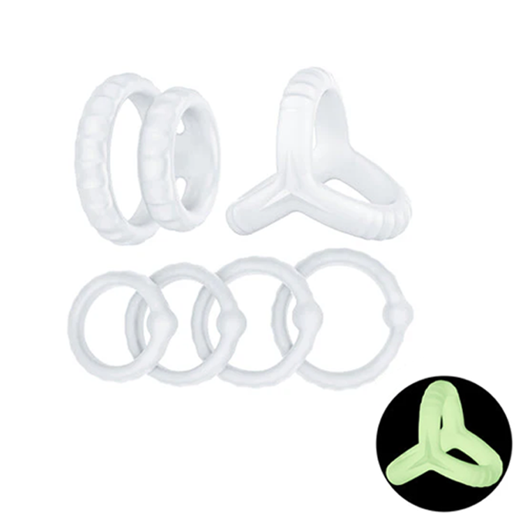 Cock Ring Set - Erektion & Parleksak