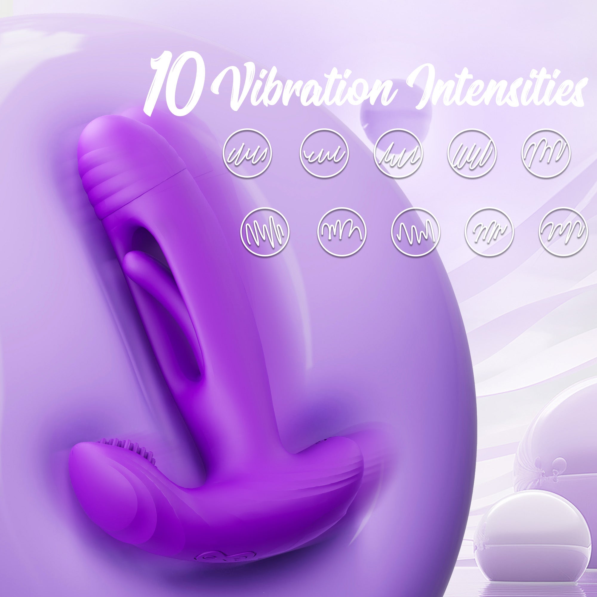 Flapping G spot Vibrator - Klitoral & Vattentät