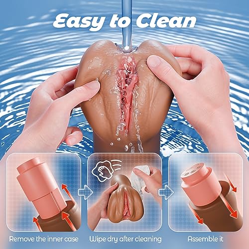 Manlig masturbator med 3 sugmönster och 10 vibrationsinställningar