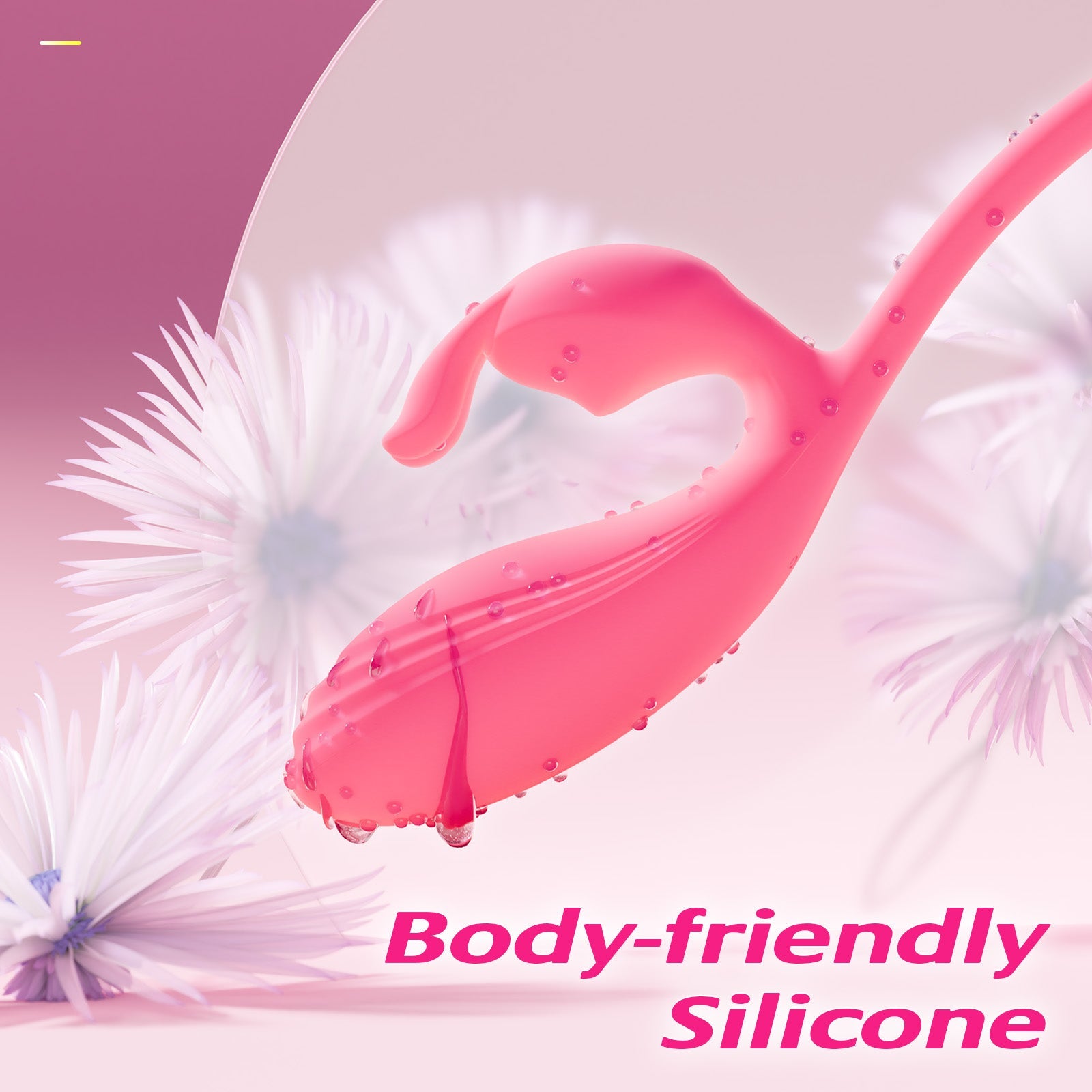 Klitoralt äggvibrator - dubbla motorer