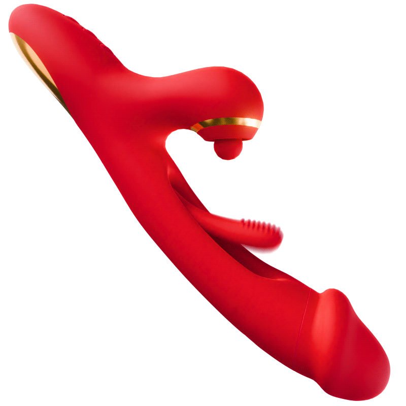 Flapping G spot Vibrator - Klitoris knackningar & vibrationer